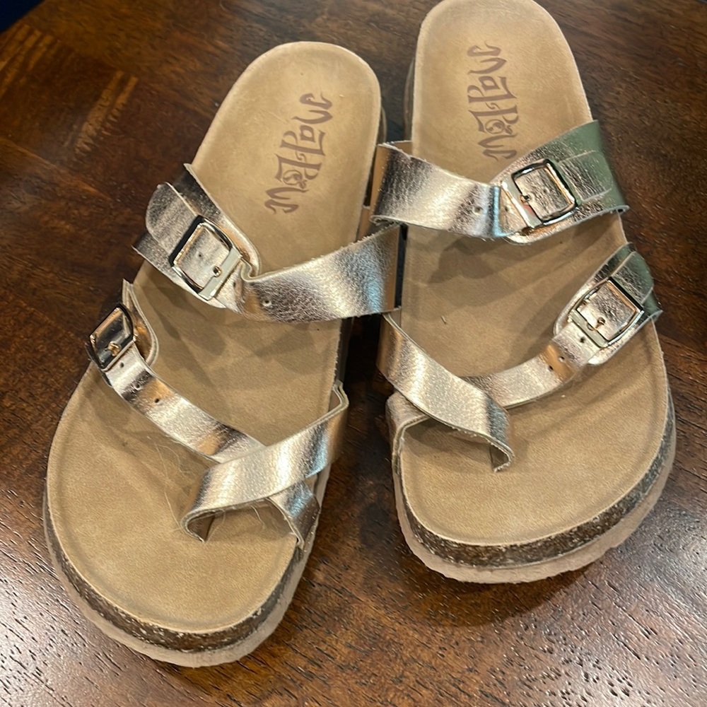 Mad Love Sandals Rose Gold